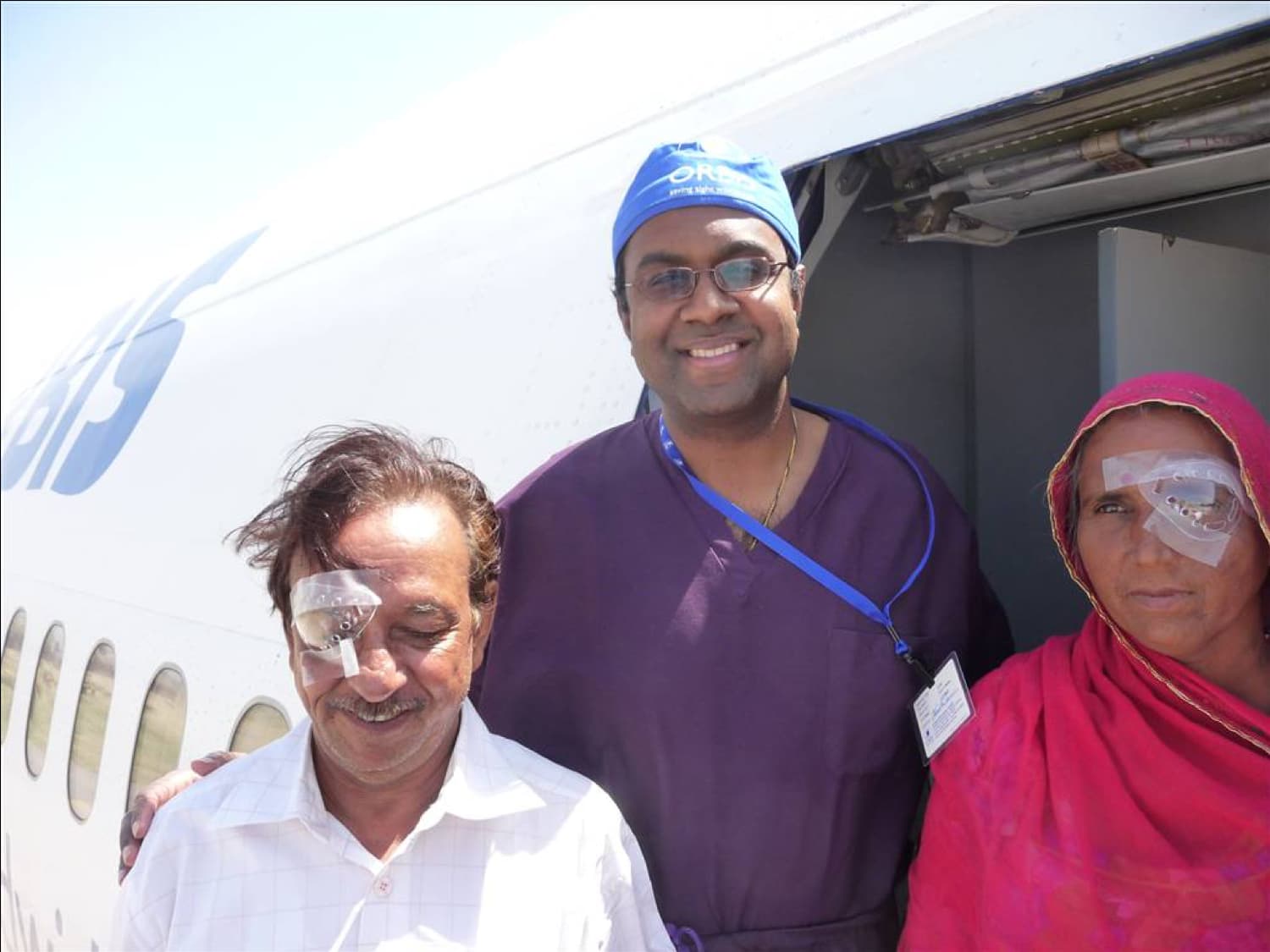 Dr. Ambati and Patients, Global Outreach