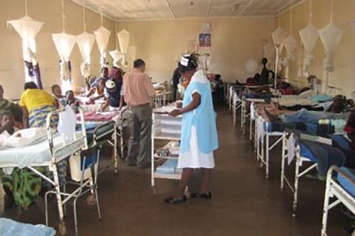 Children in Hospital Ward